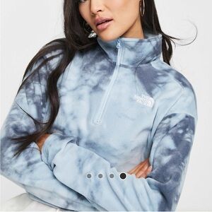 The North Face cropped fleece